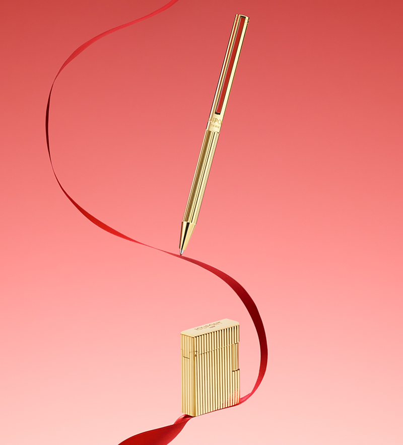 Ручка Classique и зажигалка Ligne 2