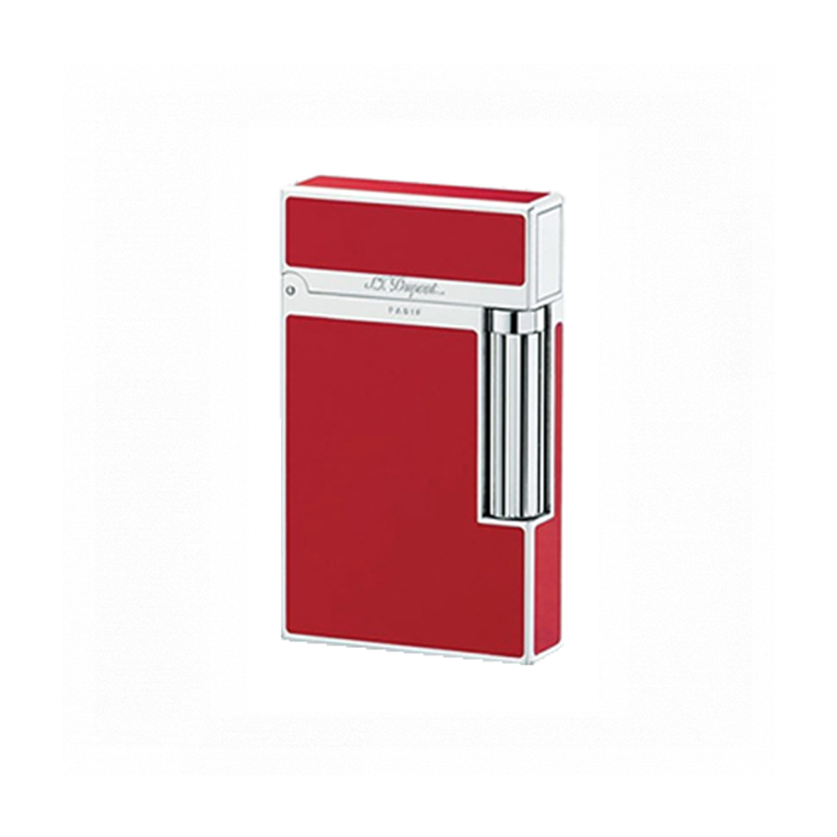 Зажигалка Ligne 2 16396 Цвет Красный Отделка натуральным лаком и палладием | S.T. Dupont