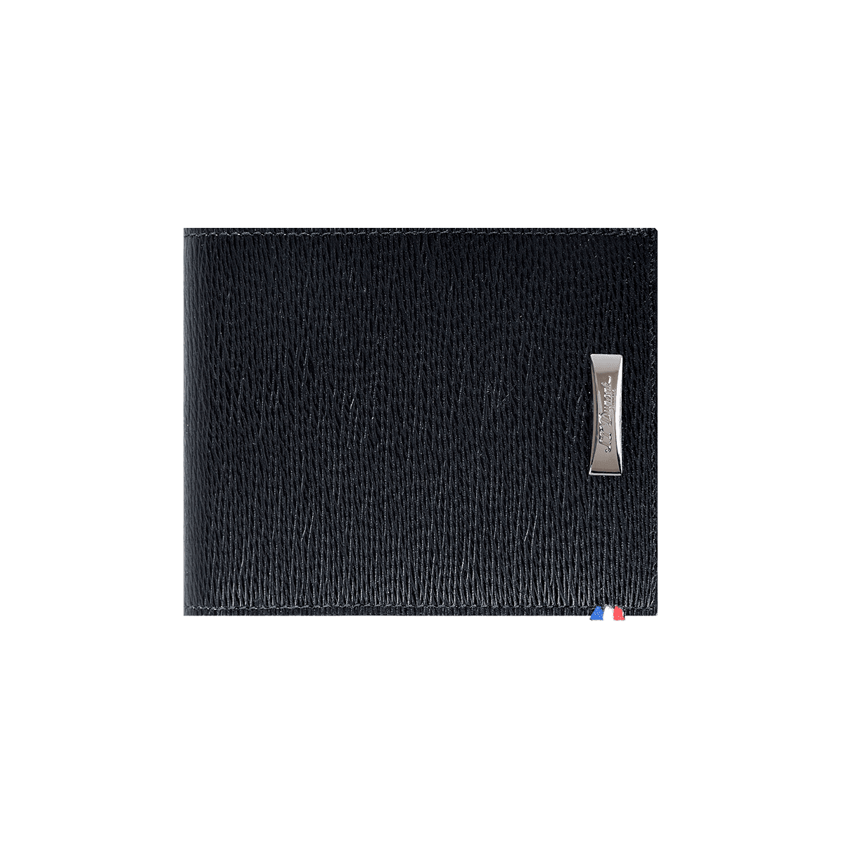 Портмоне Line D 180301 Цвет Чёрный Кожа Contraste, 6 отделений для кредитных карт | S.T. Dupont