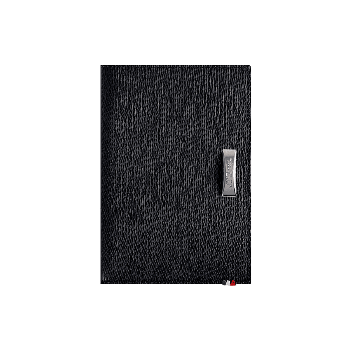 Визитница Line D 180313 Цвет Чёрный Кожа Contraste, два отделения для кредитных карт | S.T. Dupont