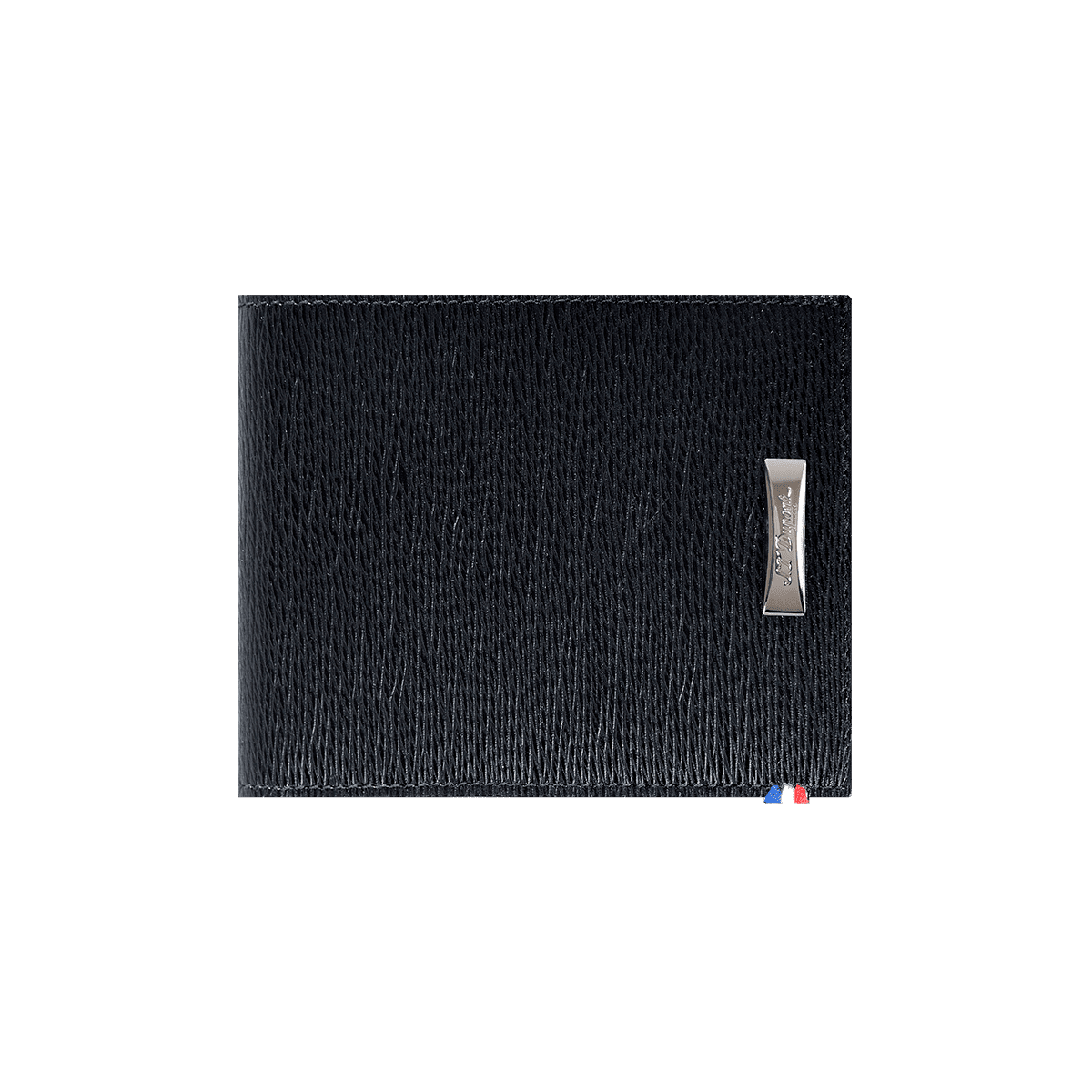 Портмоне Line D 180302 Цвет Чёрный Кожа Contraste, 6 отделений для кредитных карт | S.T. Dupont