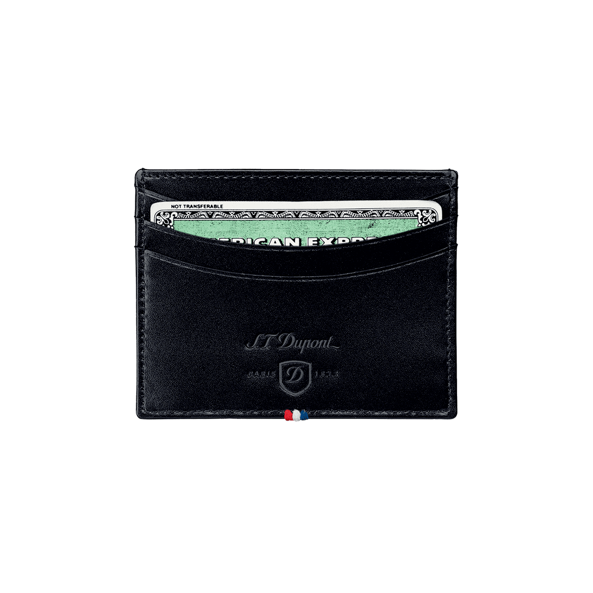 Чехол для кредитных карт Line D 180008 Цвет Чёрный Шесть отделений для кредитных карт | S.T. Dupont