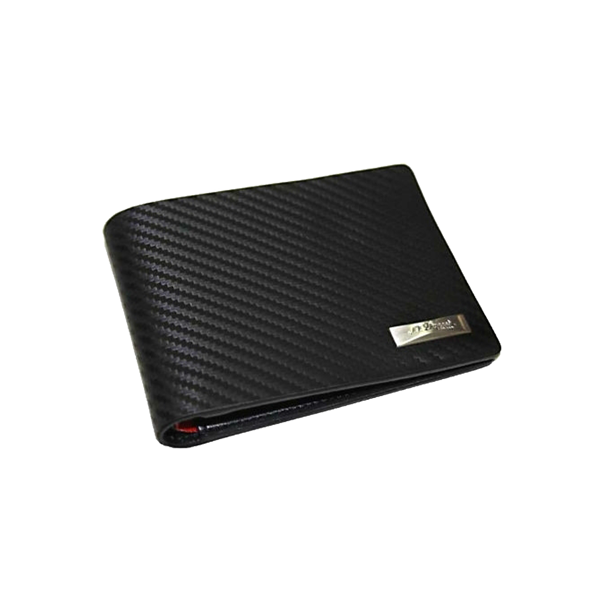 Портмоне Defi 170001 Цвет Чёрный Кожа Carbone, шесть отделений для кредитных карт | S.T. Dupont
