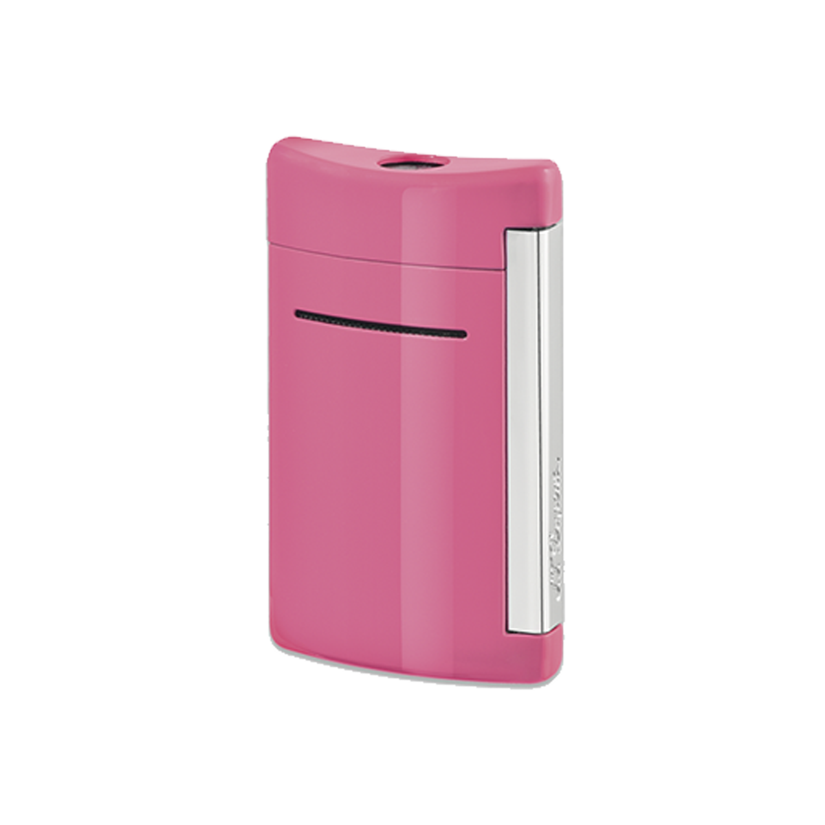 Зажигалка Minijet 10065 Цвет Розовый Отделка натуральным лаком и хромом | S.T. Dupont