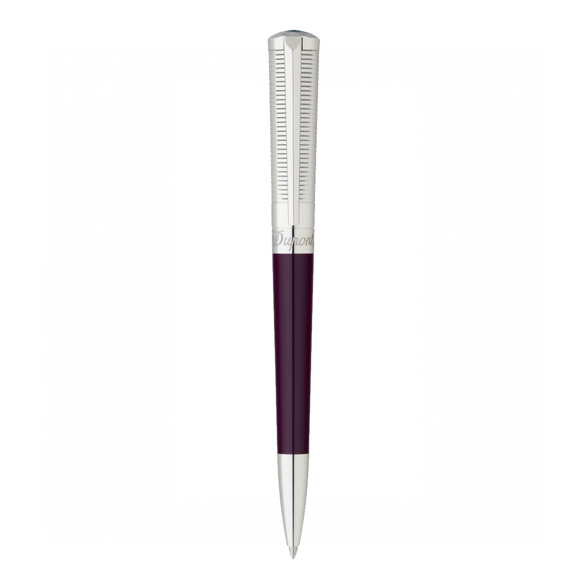 Шариковая ручка Liberte 465012 Цвет Фиолетовый Отделка натуральным лаком и палладием | S.T. Dupont