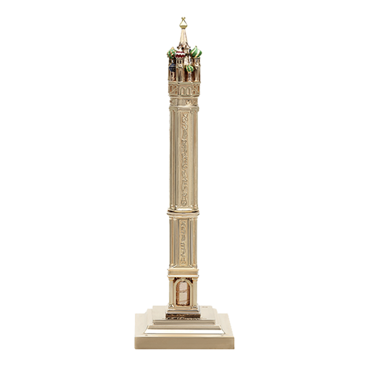 Перьевая ручка Saint Basil Architecture 241022 Цвет Золотистый Корпус из бронзы, отделка розовой позолотой и лаком | S.T. Dupont