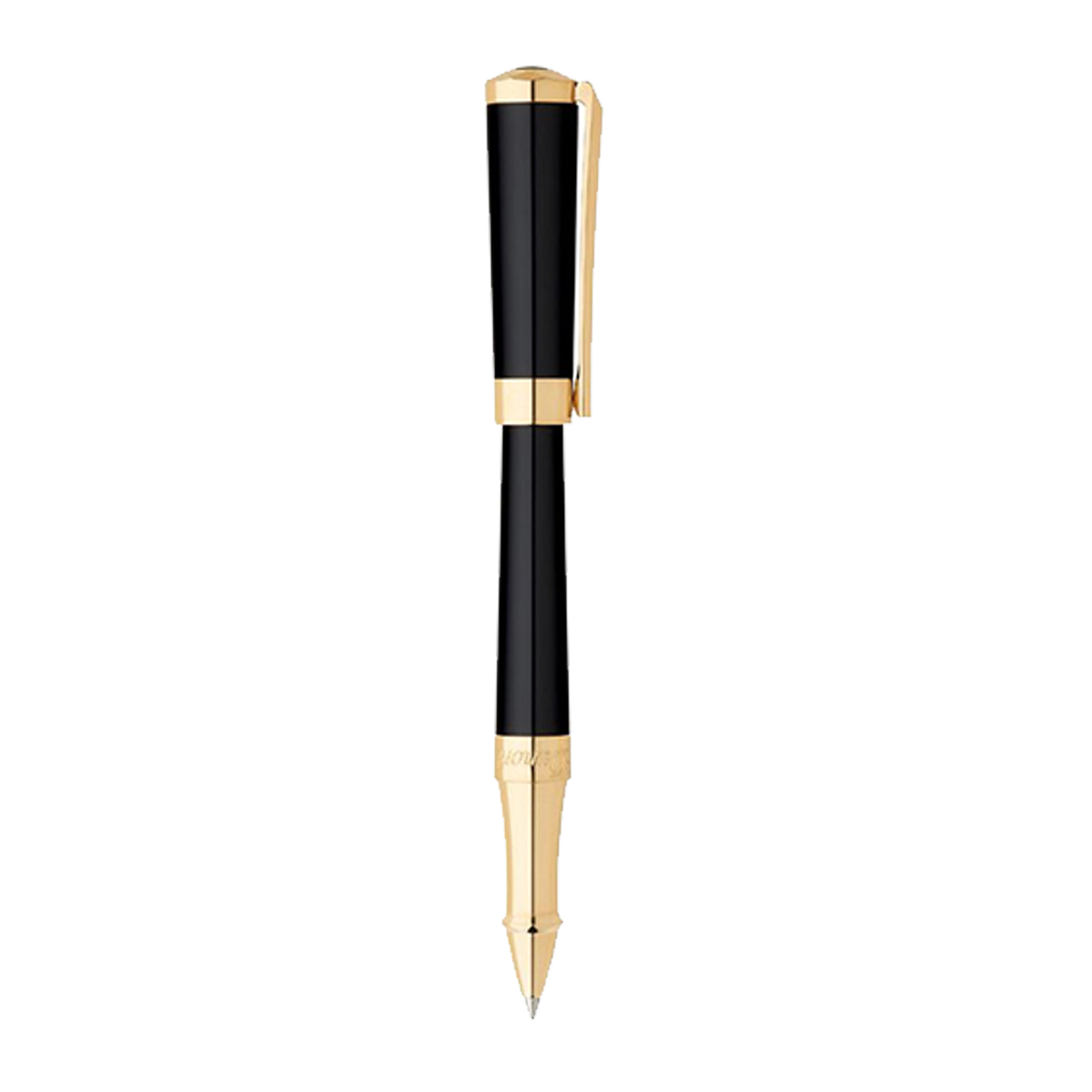 Ручка-роллер Liberte 462019 Цвет Чёрный Ручка, отделка позолотой и чёрным лаком | S.T. Dupont
