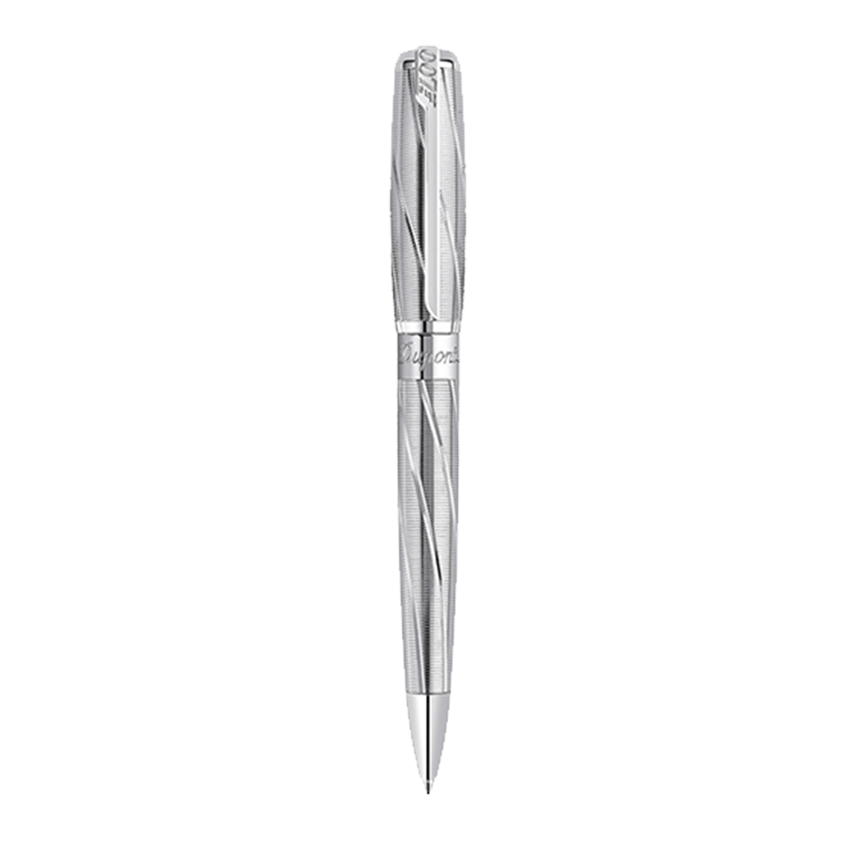 Шариковая ручка Premium James Bond 145033 Цвет Серебристый Отделка палладием | S.T. Dupont