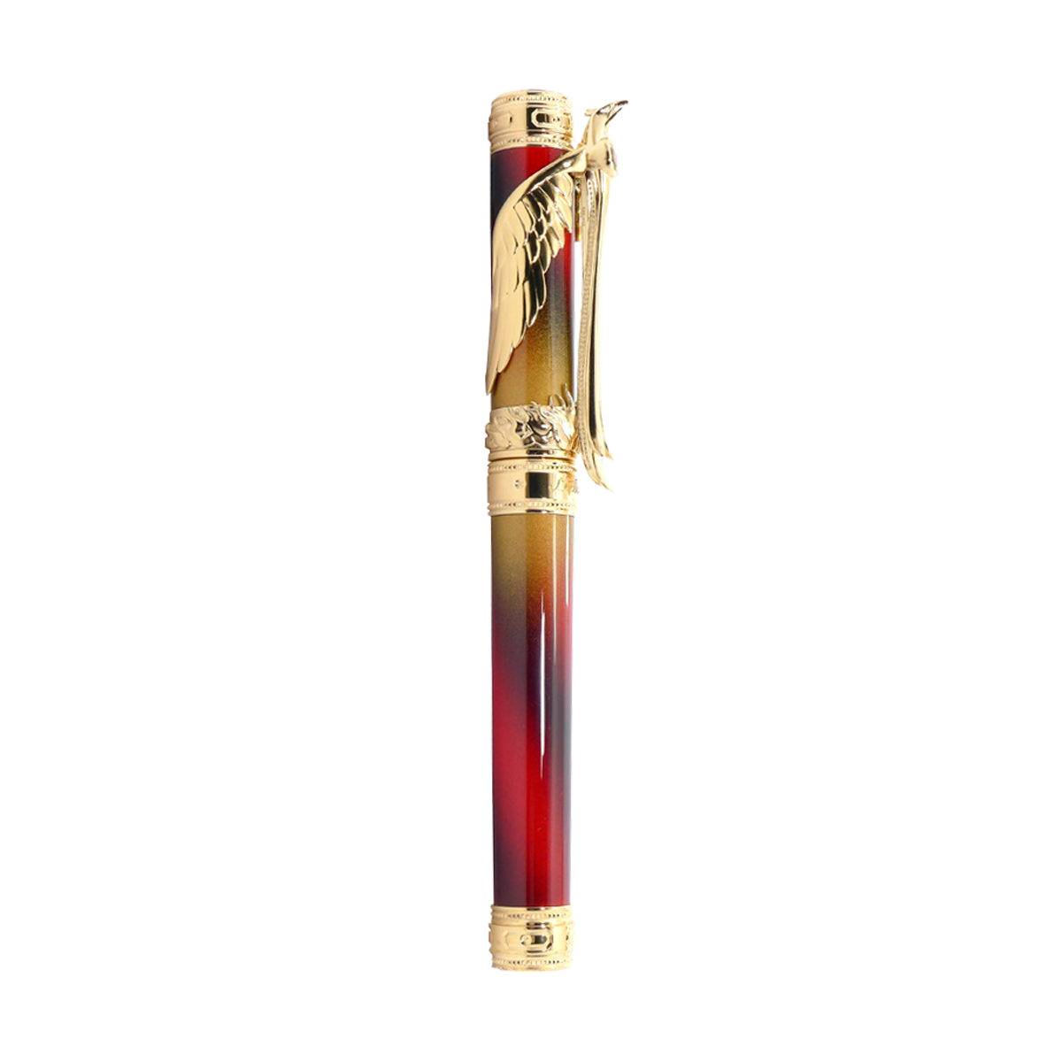 Ручка Phoenix Renaissance Phoenix Renaissance 242035 Цвет Красный Позолота, огненно-красный китайский лак | S.T. Dupont
