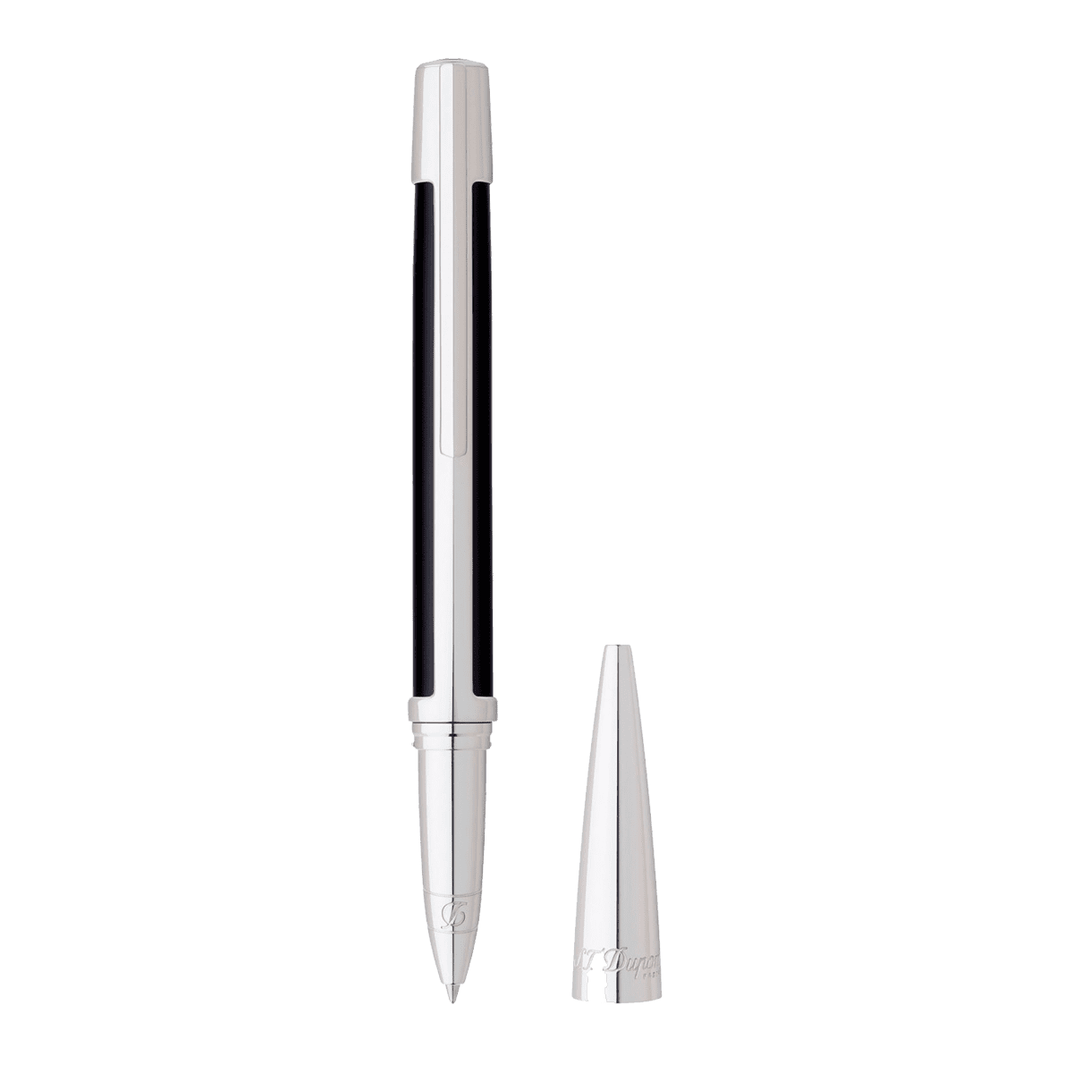 Ручка-роллер Defi 402675 Цвет Чёрный Чёрный композит, отделка палладием | S.T. Dupont