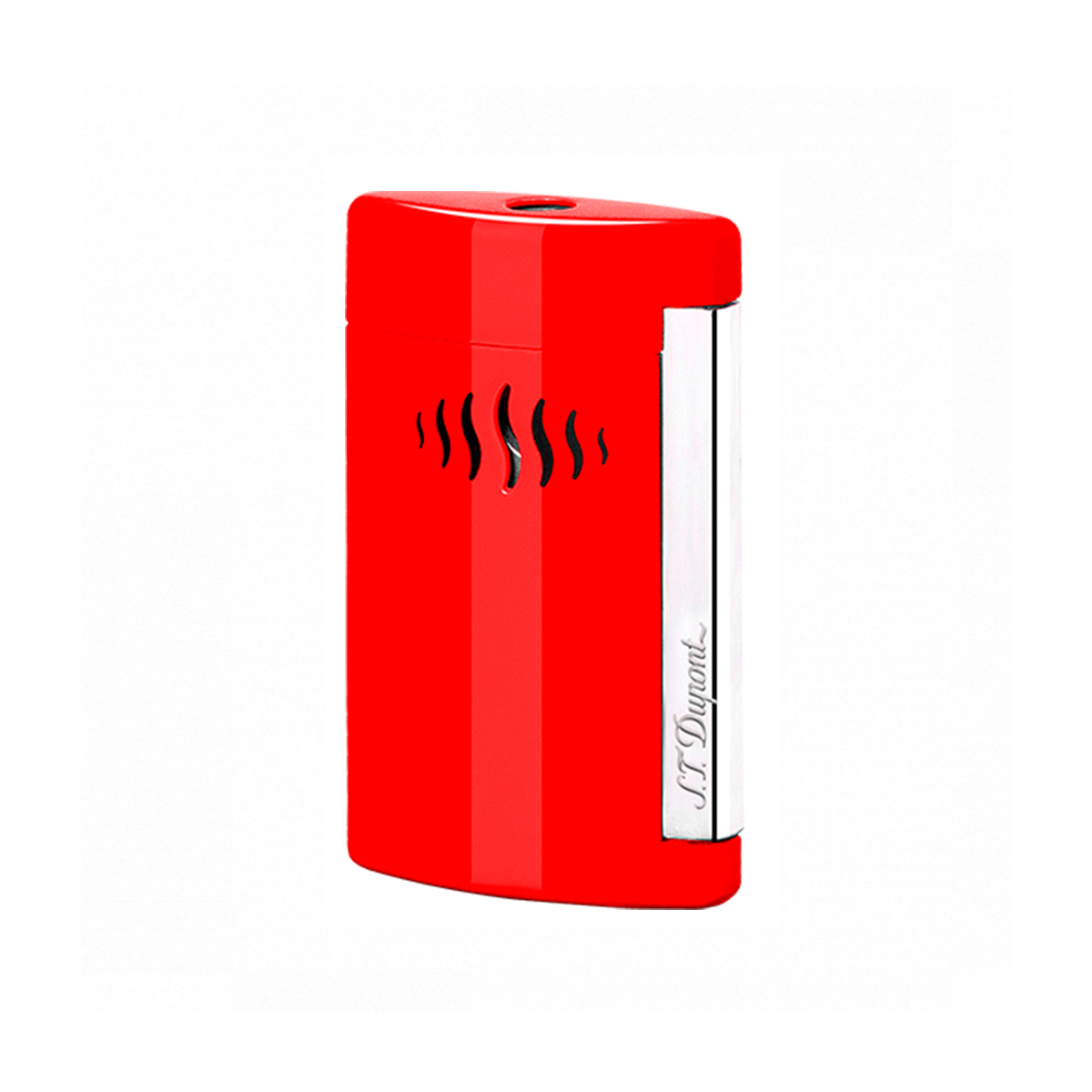 Зажигалка Minijet New Minijet 10510 Цвет Красный Отделка натуральным лаком и хромом | S.T. Dupont