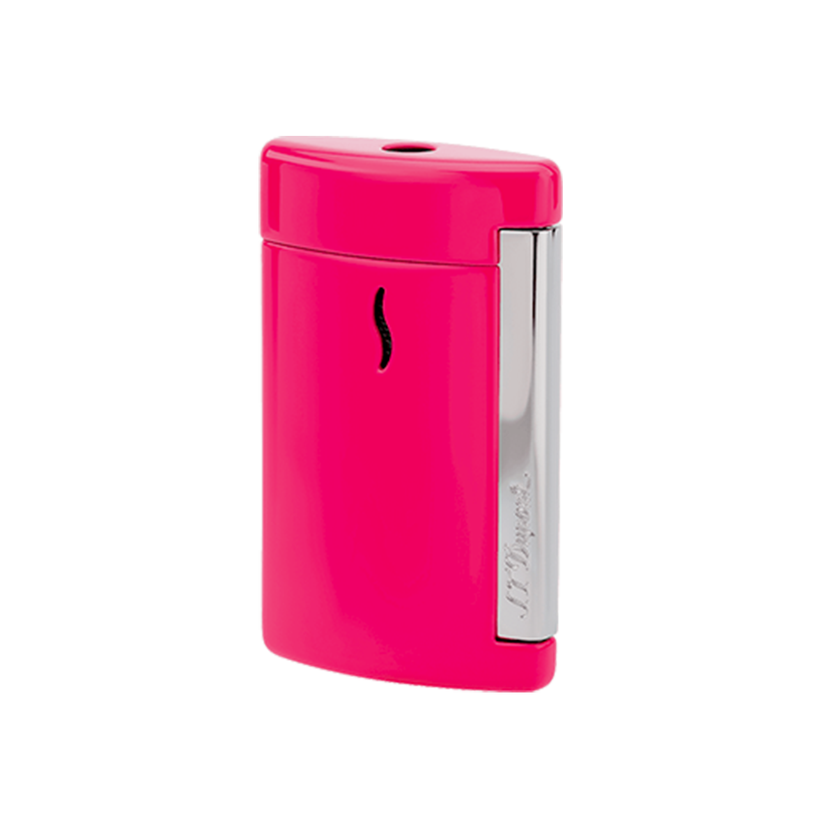 Зажигалка Minijet 10514 Цвет Розовый Отделка натуральным лаком и хромом | S.T. Dupont