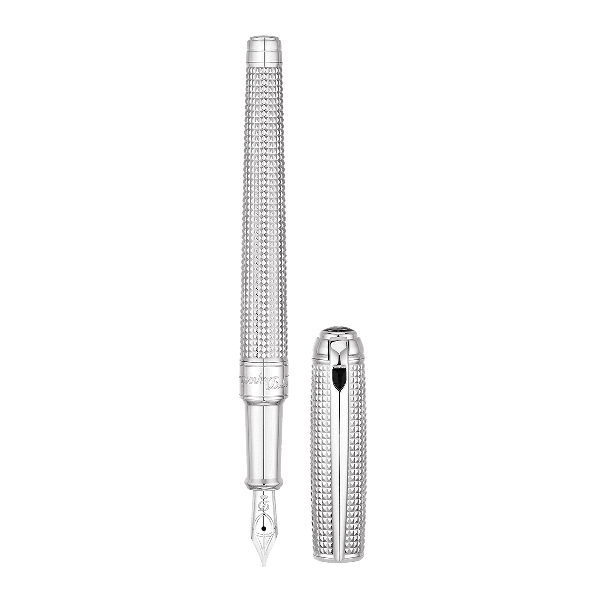 Перьевая ручка Goldsmith Line D 410103M Цвет Серебристый Отделка палладием | S.T. Dupont