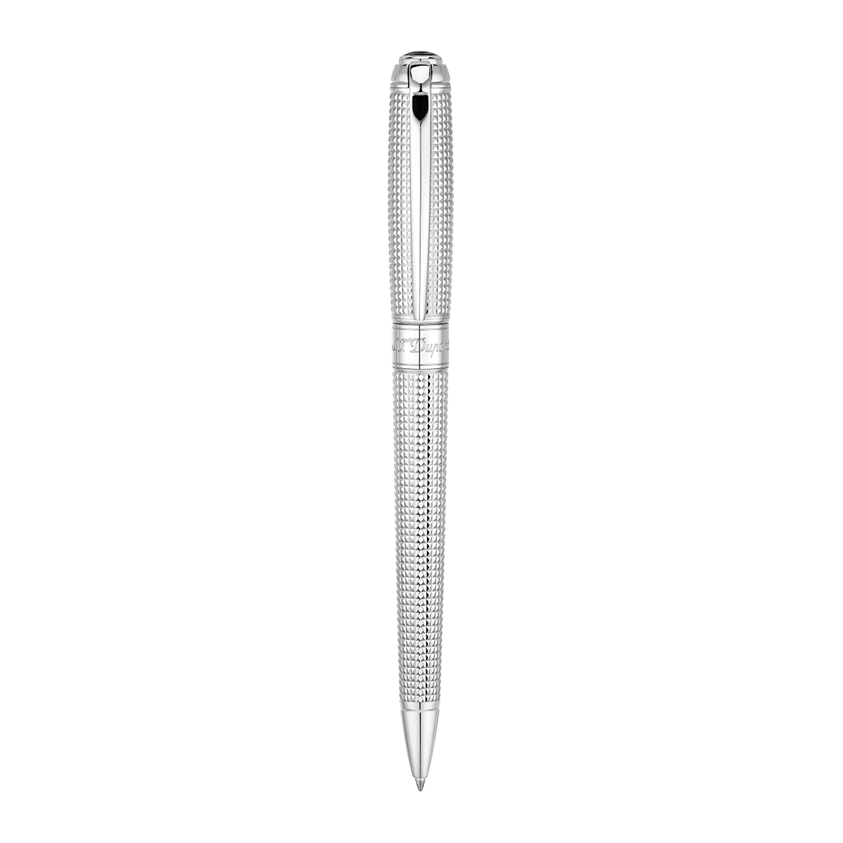 Шариковая ручка Goldsmith Line D 415103M Цвет Серебристый Отделка палладием | S.T. Dupont