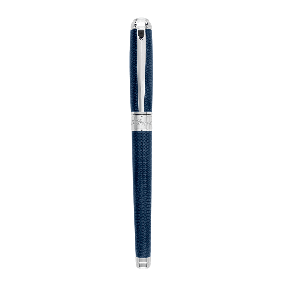 Ручка-роллер Fire Head Line D 412104M Цвет Синий Отделка натуральным лаком и палладием | S.T. Dupont