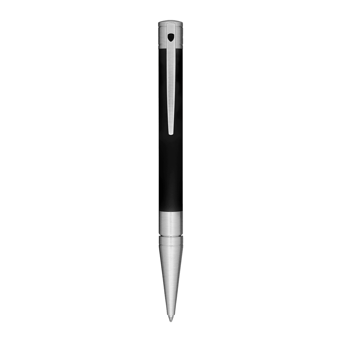 Шариковая ручка D-Initial 265207 Цвет Чёрный Отделка натуральным лаком и хромом | S.T. Dupont