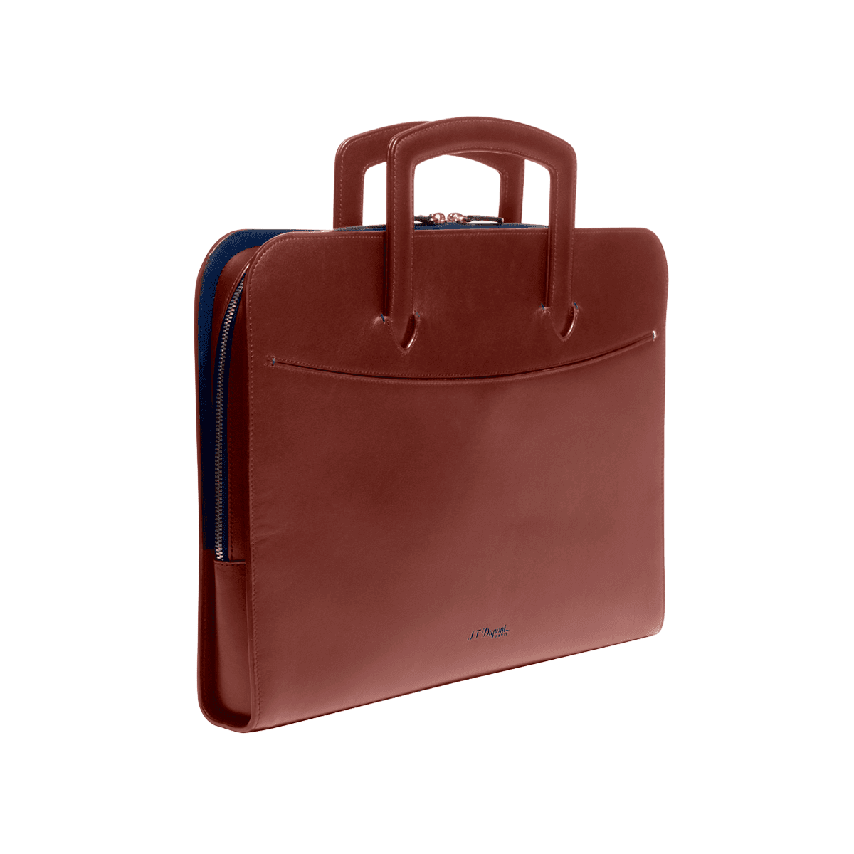 Сумка для документов или ноутбука Line D Slim 185100 Цвет Коричневый Сумка для документов или ноутбука, гладкая кожа Line D Slim | S.T. Dupont