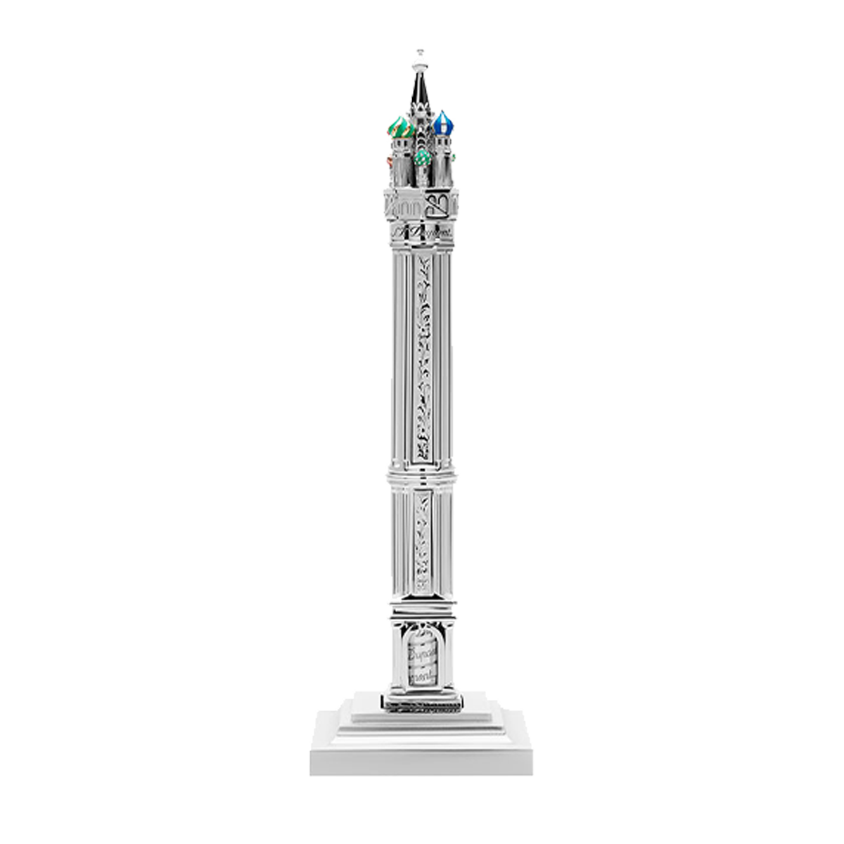 Перьевая ручка Saint Basil Rhodium Architecture 241097 Цвет Многоцветный Перьевая ручка, отделка бронзой, позолотой и натуральным лаком | S.T. Dupont