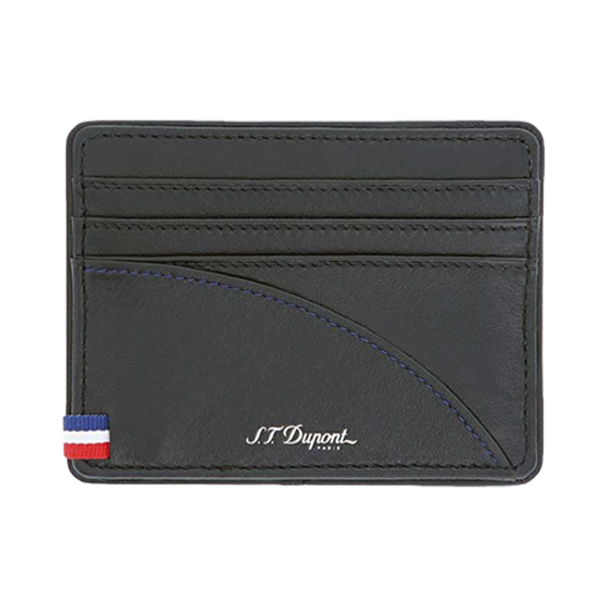 Чехол для кредитных карт Defi Millenium 172004 Цвет Чёрный Гладкая кожа, шесть карманов для кредитных карт | S.T. Dupont