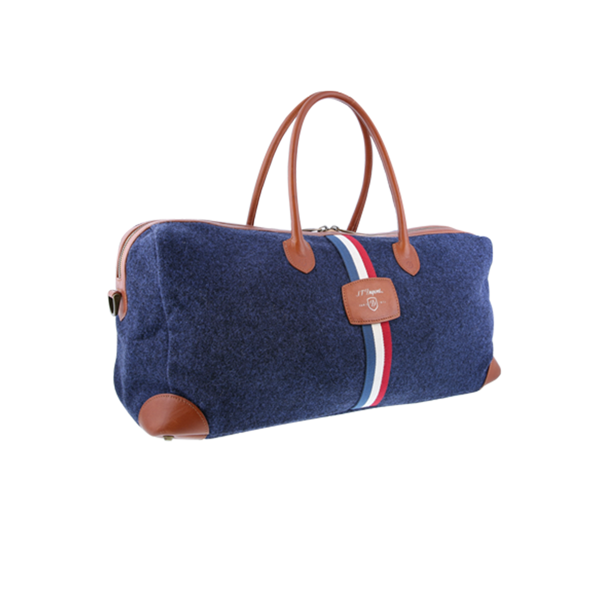 Дорожная сумка Iconic 191351 Цвет Синий Фетр, кожа, одно отделение на молнии | S.T. Dupont