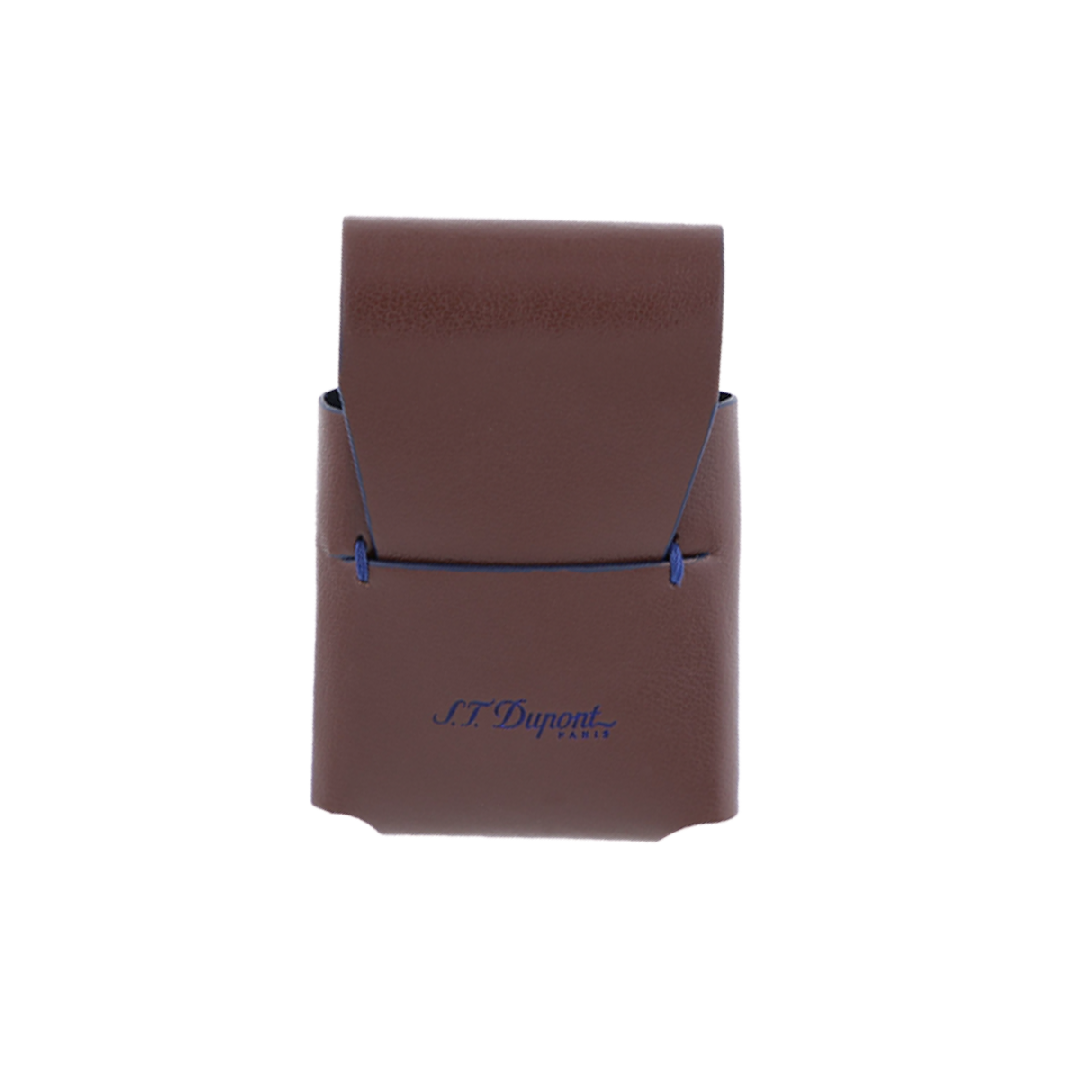 Чехол для зажигалок Line D Slim 184104 Цвет Коричневый Гладкая кожа | S.T. Dupont