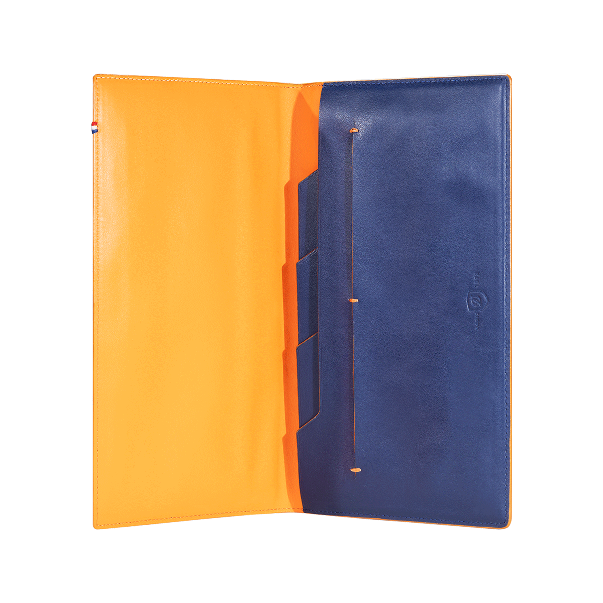 Органайзер Line D Slim 184403 Цвет Синий Гладкая кожа, отделения для банкнот, документов и кредитных карт | S.T. Dupont