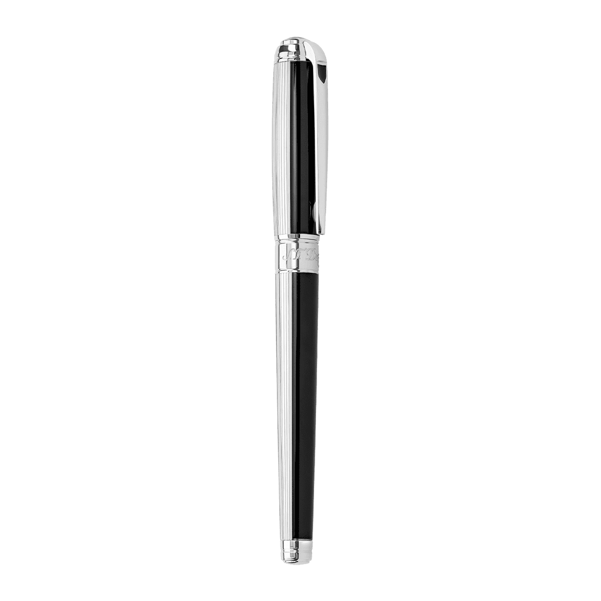 Ручка-роллер Windsor Line D 412110M Цвет Чёрный Отделка натуральным лаком и палладием | S.T. Dupont