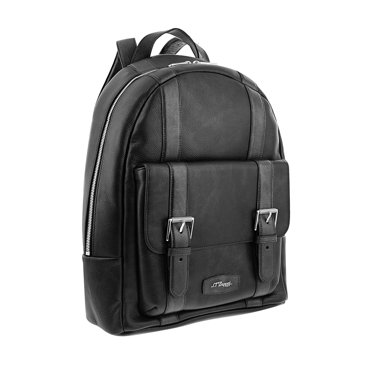 Рюкзак Line D Soft Diamond 181297 Цвет Чёрный Soft Diamond Graine (зернистая мягкая кожа), одно отделение | S.T. Dupont