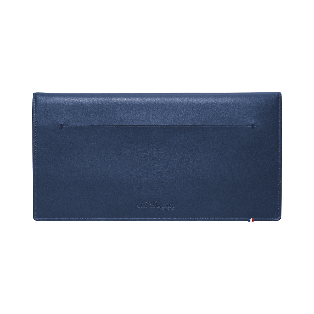 Органайзер Line D Slim 184303 Цвет Синий Гладкая кожа Line D Slim, два отделения для кредитных карт | S.T. Dupont