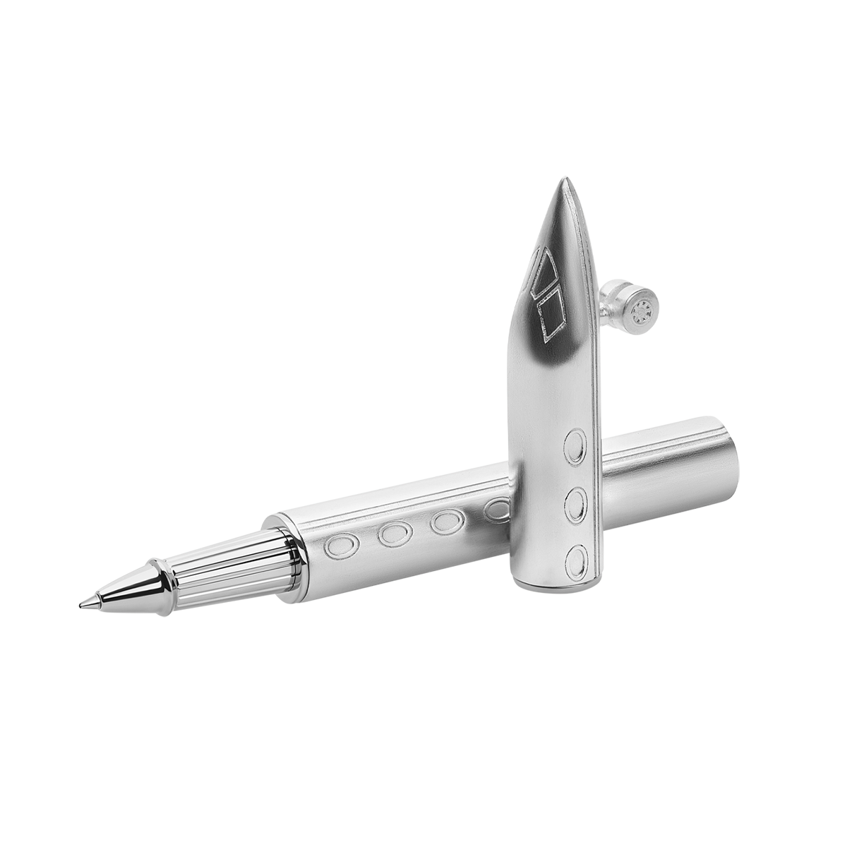 Ручка-роллер Airplane Haute Creation 242889 Цвет Серебристый Отделка бронзой с родиевым покрытием | S.T. Dupont