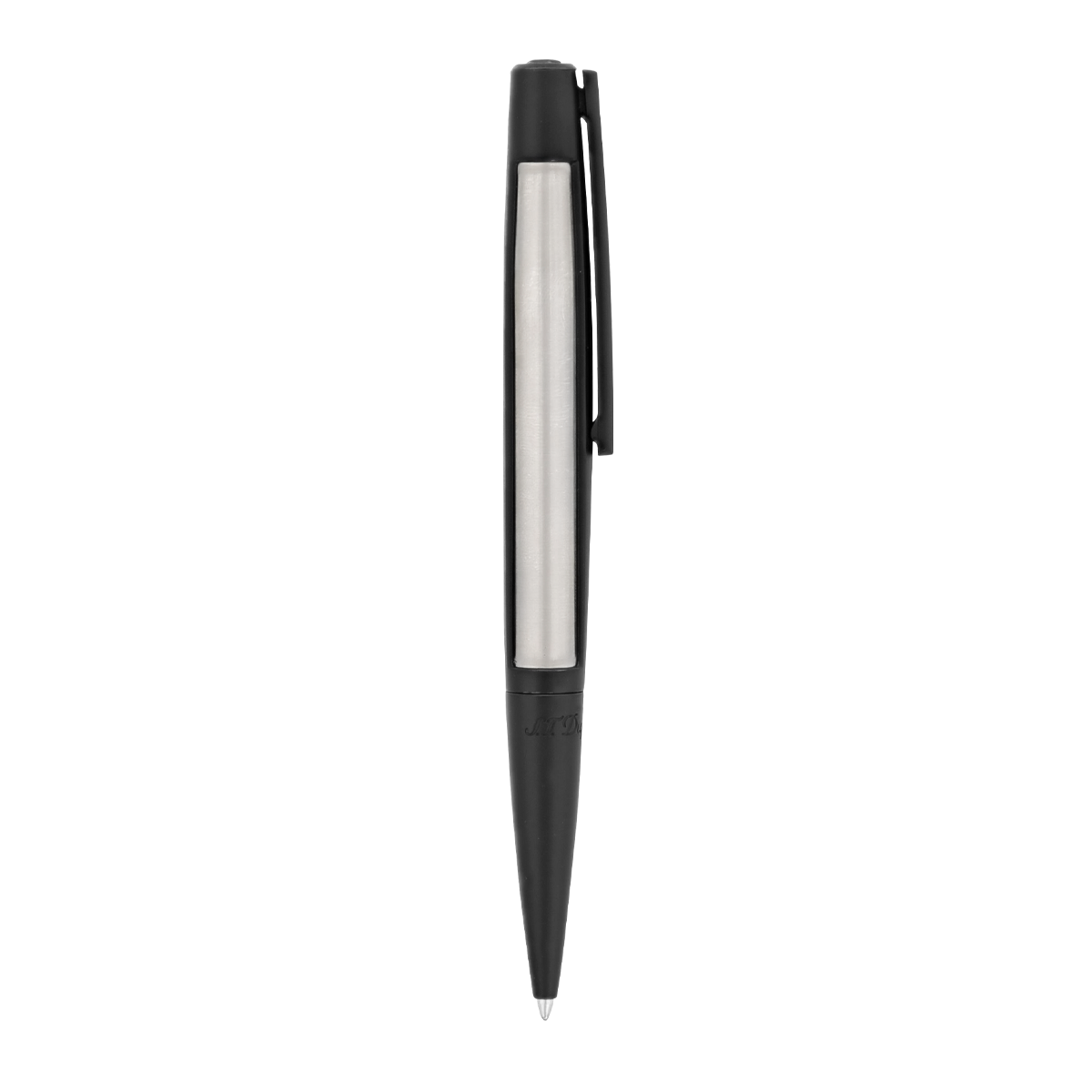 Шариковая ручка Defi 405735 Цвет Чёрный Отделка хромом и чёрным лаком | S.T. Dupont