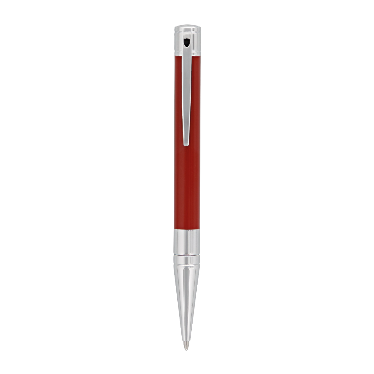 Ручка-роллер D-Initial 265215 Цвет Красный Отделка хромом и красным лаком | S.T. Dupont