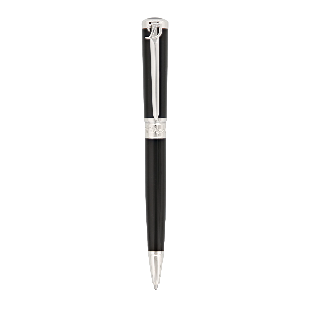 Шариковая ручка Sword 295102 Цвет Чёрный Отделка палладием и чёрным лаком | S.T. Dupont