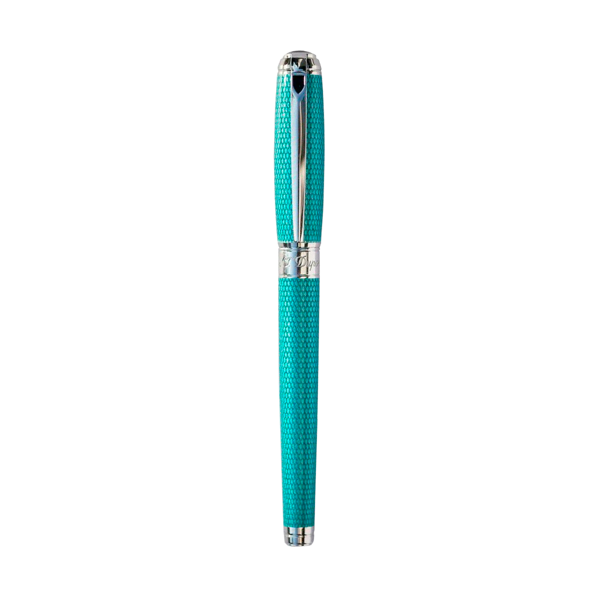 Ручка-роллер Line D 412109L Цвет Голубой Отделка палладием и лаком | S.T. Dupont