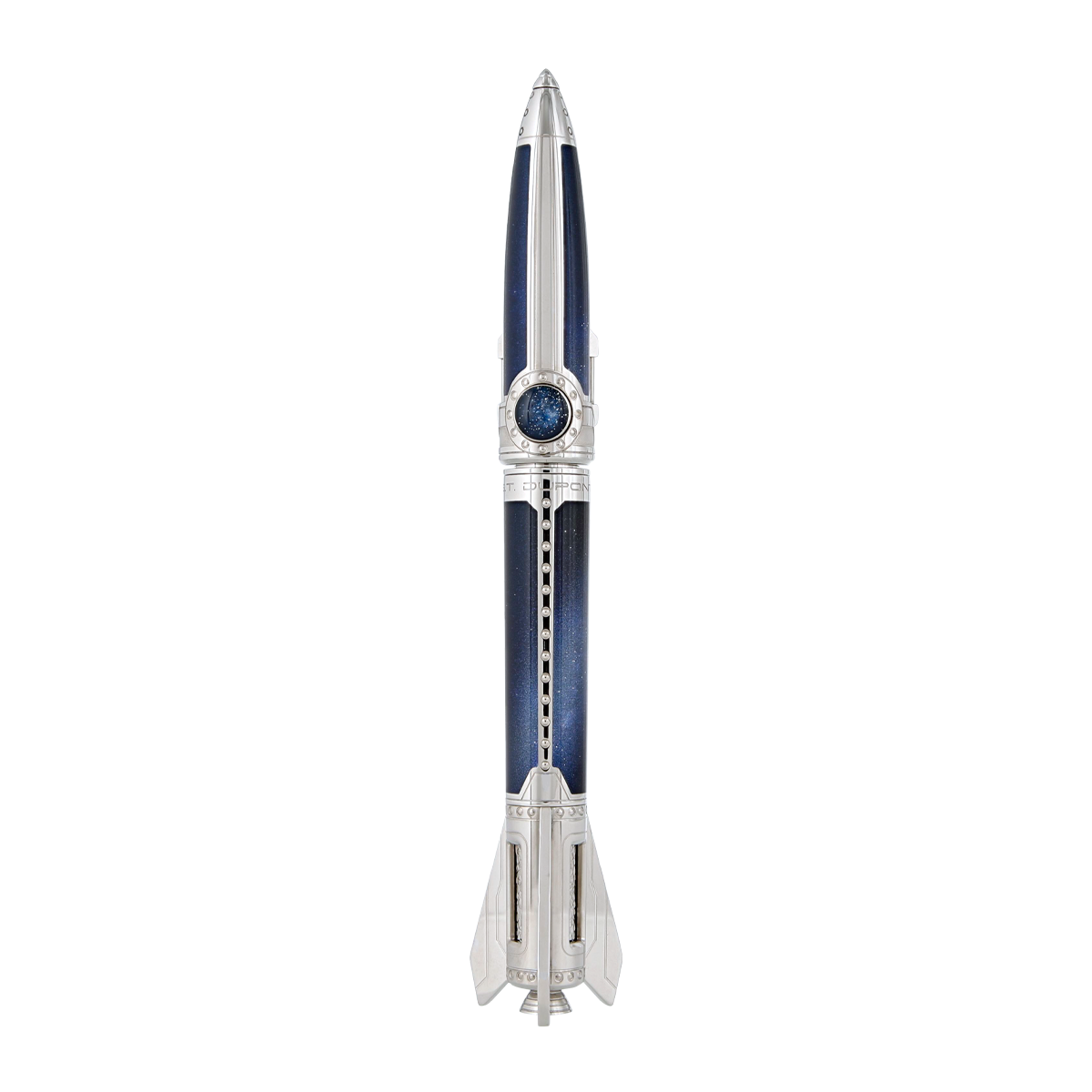 Ручка-роллер Space Odyssey 242768P Цвет Синий Отделка палладием и натуральным лаком | S.T. Dupont