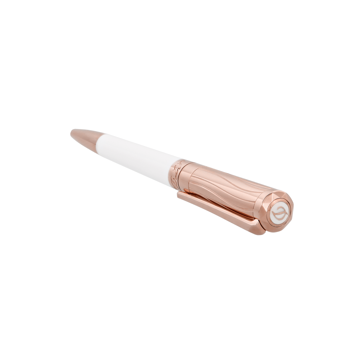 Шариковая ручка Liberte 465398 Цвет Розовый Отделка позолотой и заком | S.T. Dupont