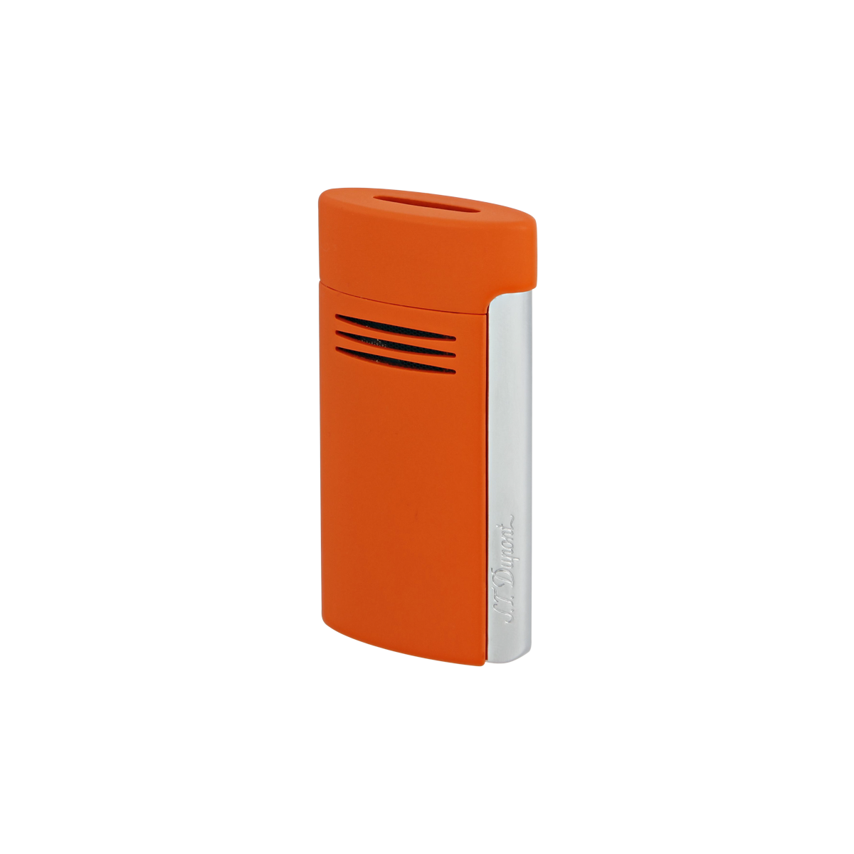 Зажигалка Megajet 20712 Цвет Оранжевый Отделка матовым лаком и хромом | S.T. Dupont