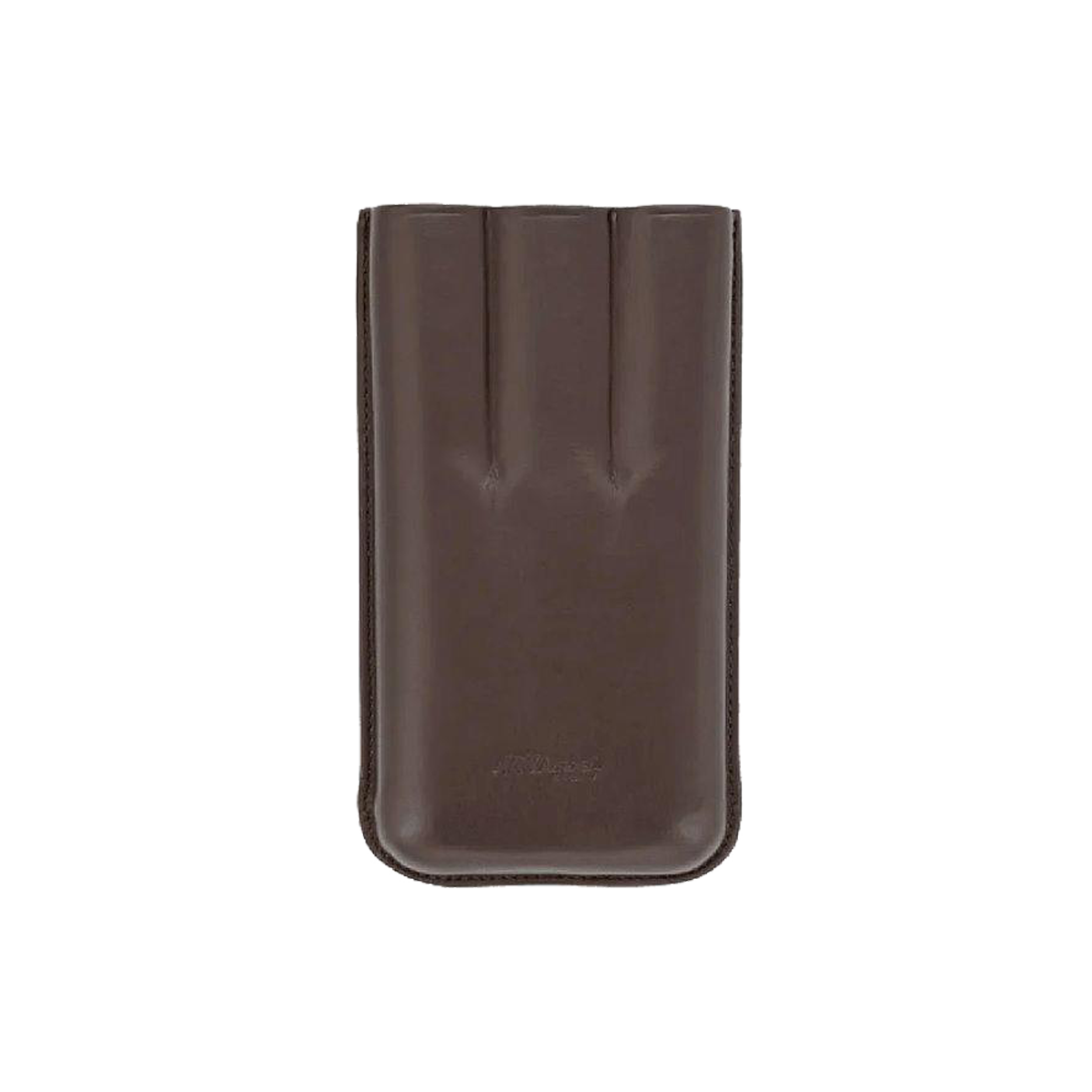 Чехол для сигар Line D 183142 Цвет Коричневый Гладкая телячья кожа | S.T. Dupont