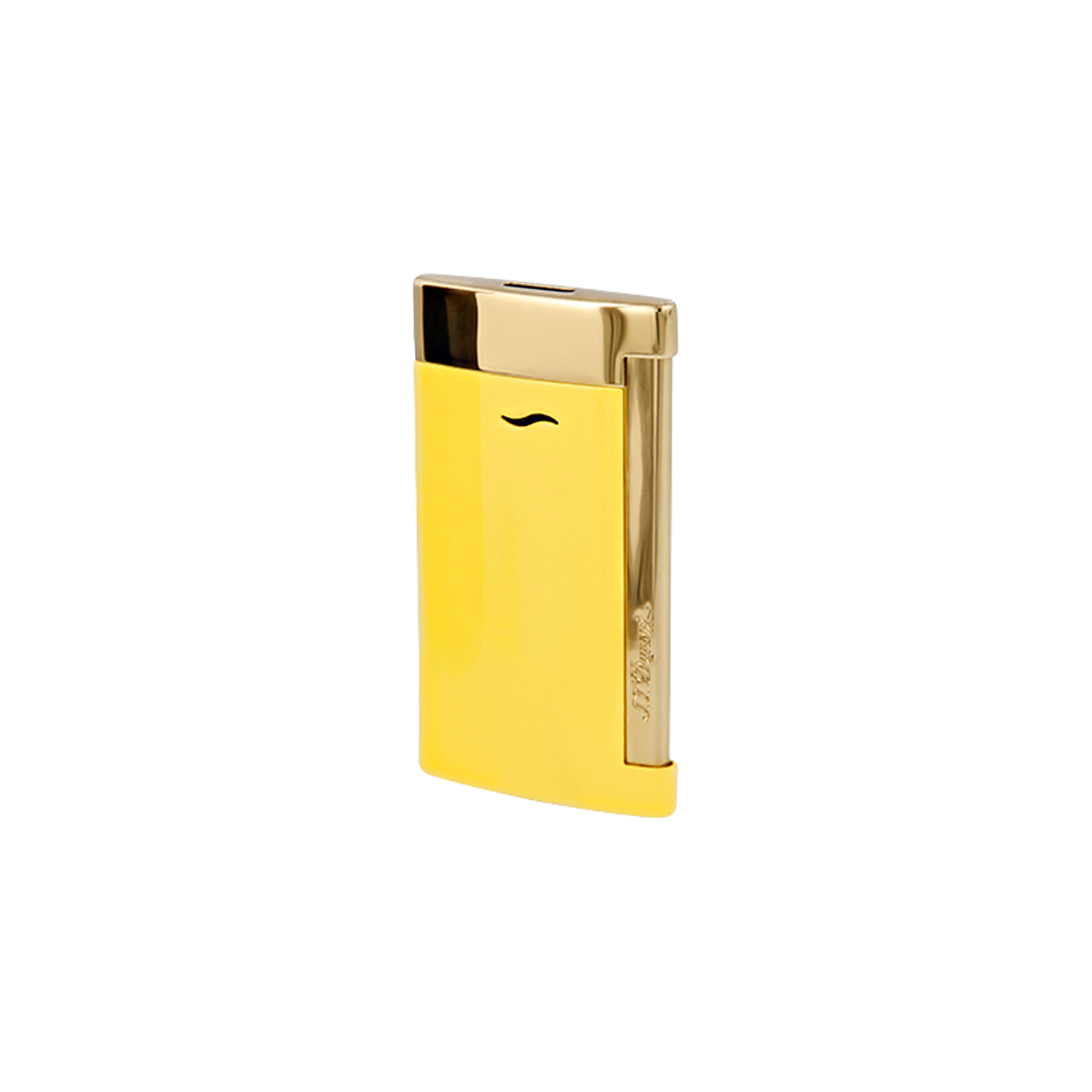 Зажигалка Slim 7 27780 Цвет Жёлтый Отделка лаком и хромом | S.T. Dupont