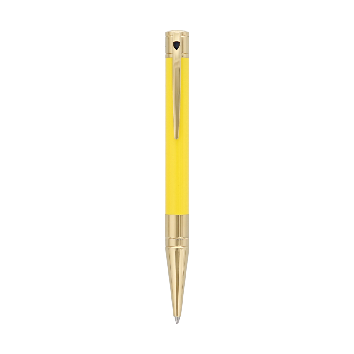 Шариковая ручка D-Initial 265280 Цвет Жёлтый Отделка лаком и позолотой | S.T. Dupont