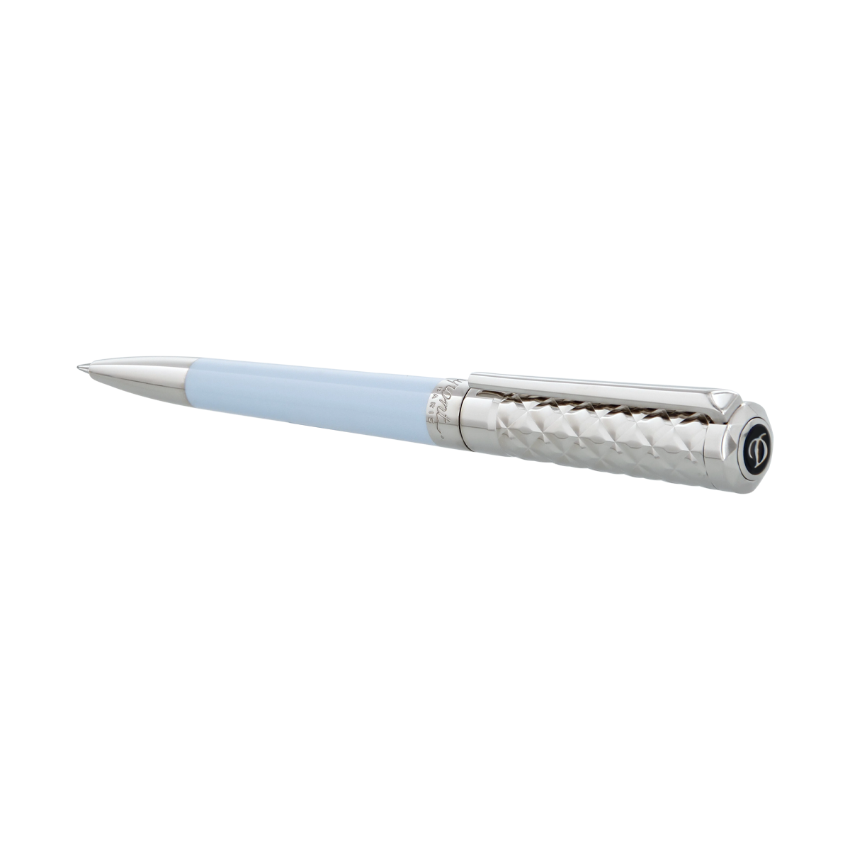 Шариковая ручка Liberte 465279 Цвет Голубой Отделка лаком и позолотой | S.T. Dupont