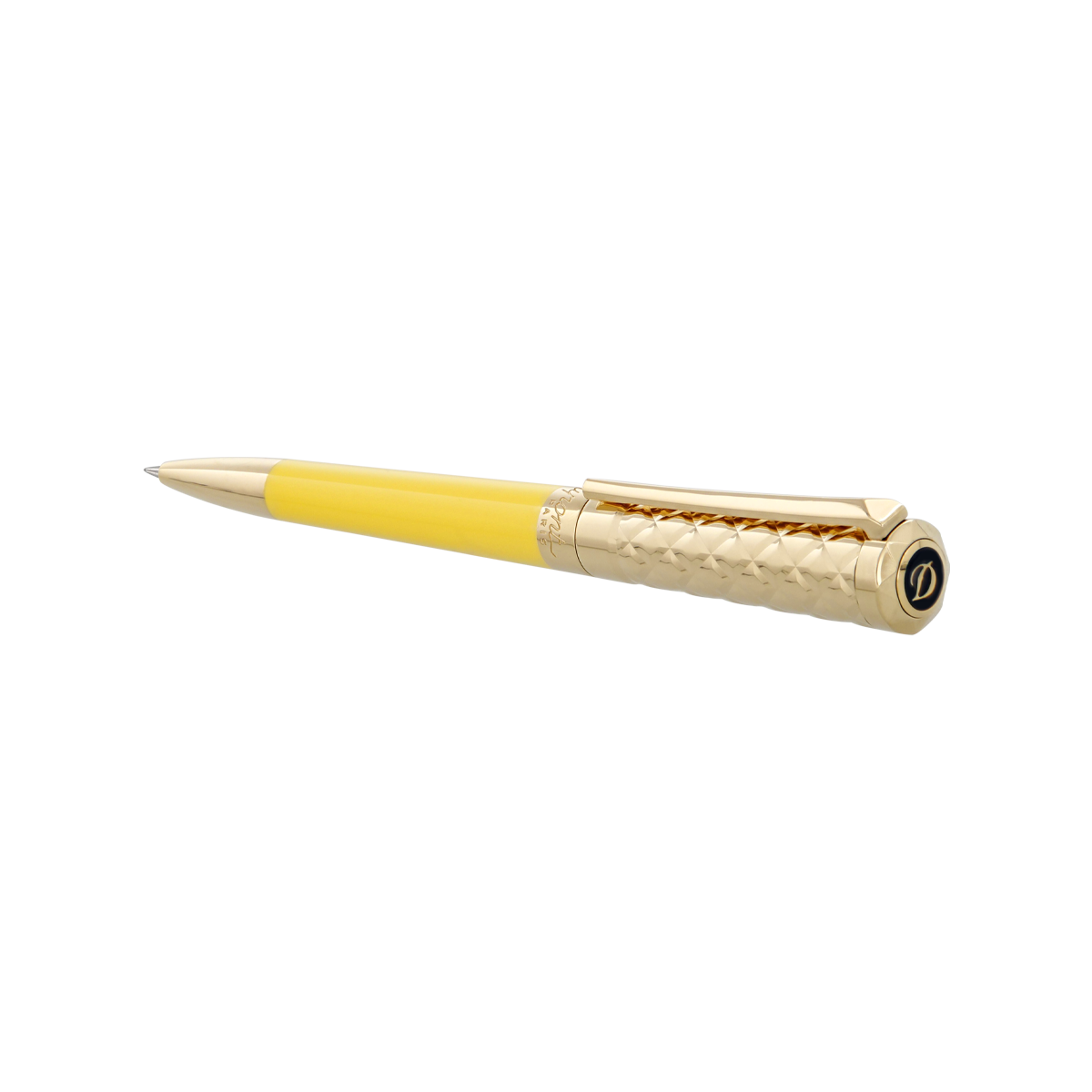 Шариковая ручка Liberte 465280 Цвет Золотистый Отделка лаком и позолотой | S.T. Dupont