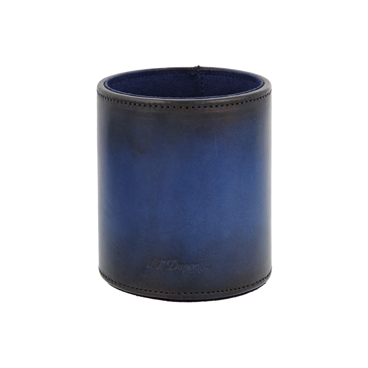 Подставка для письменных принадлежностей Atelier 7108 Цвет Синий Патинированная телячья кожа | S.T. Dupont