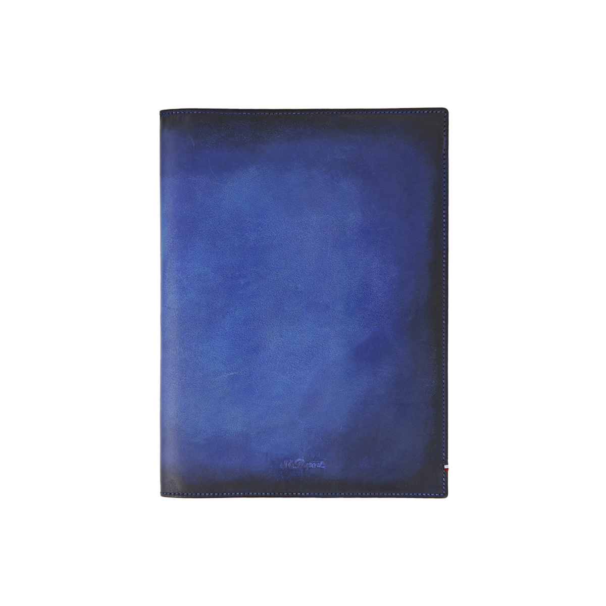 Обложка для ежедневника Atelier 7102 Цвет Синий Патинированная телячья кожа | S.T. Dupont
