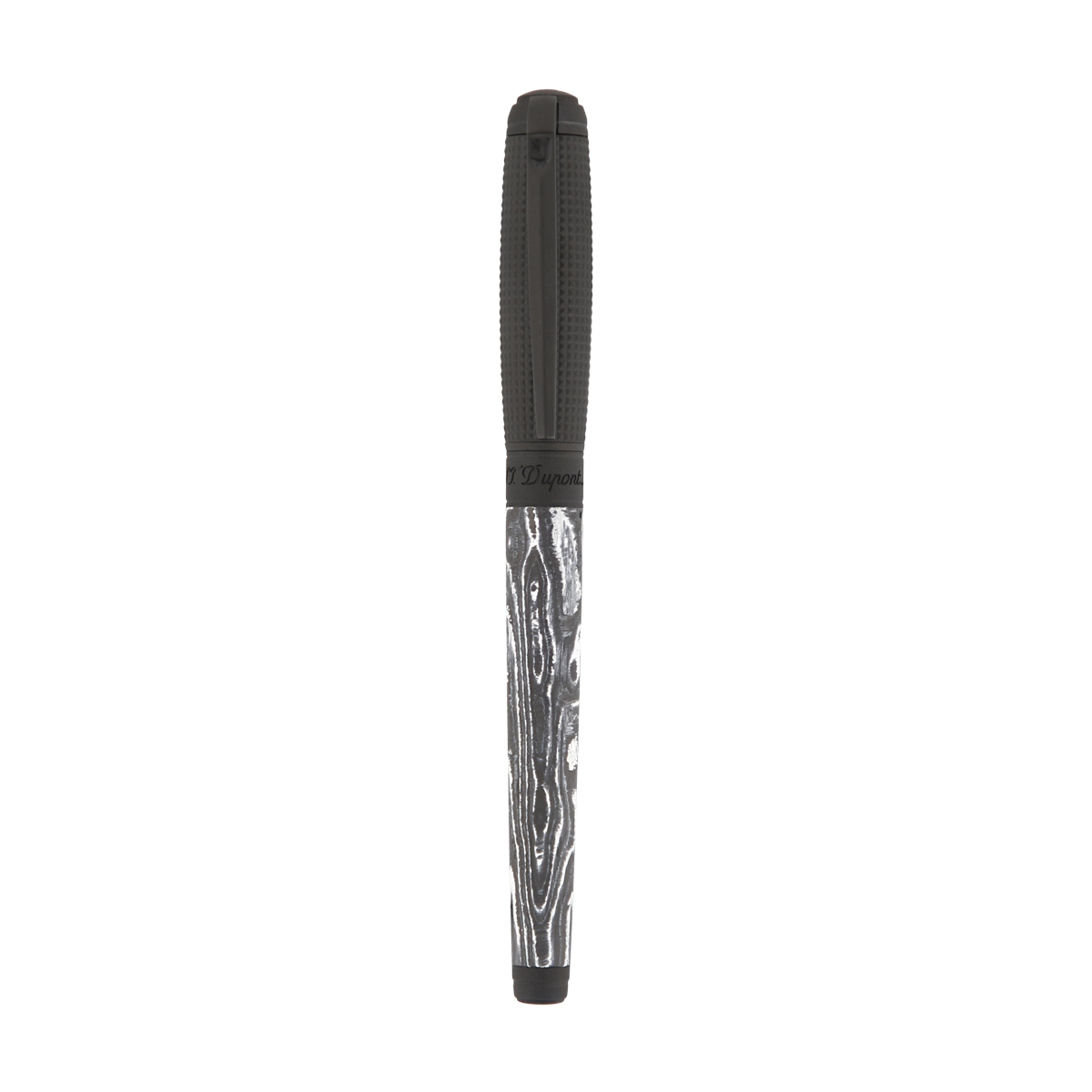 Ручка-роллер Line D 412395L Цвет Чёрный Углеродное волокно, PVD-покрытие | S.T. Dupont