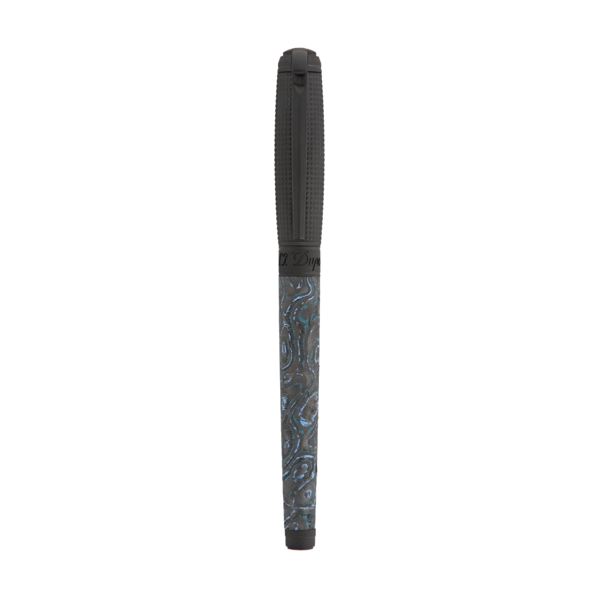 Ручка-роллер Line D 412396L Цвет Серый Углеродное волокно, PVD-покрытие | S.T. Dupont