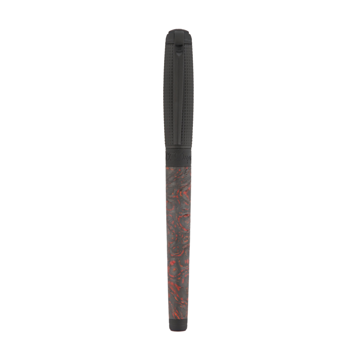 Ручка-роллер Line D 412397L Цвет Многоцветный Углеродное волокно, PVD-покрытие | S.T. Dupont
