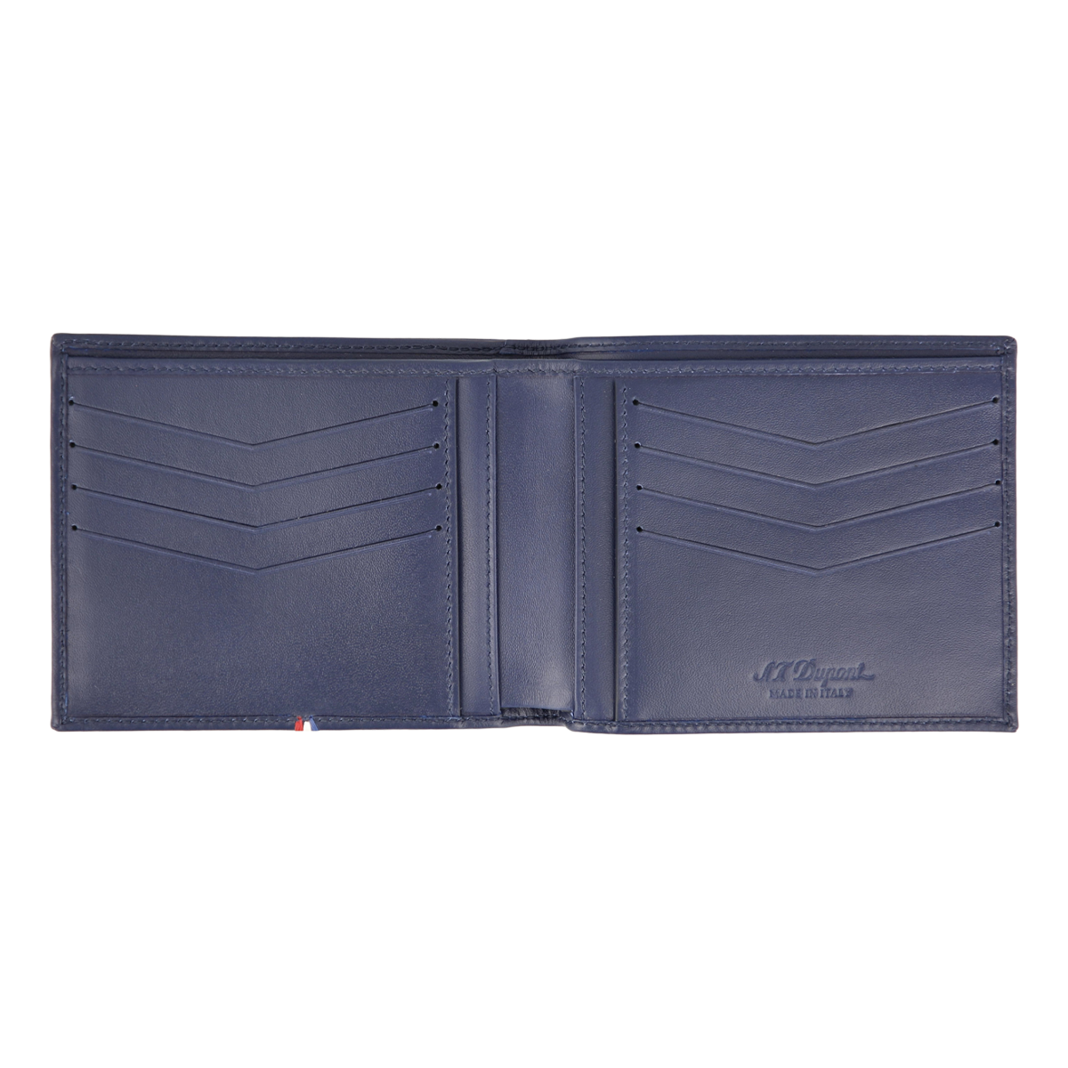 Бумажник Line D Capsule 184309 Цвет Синий Гладкая телячья кожа | S.T. Dupont