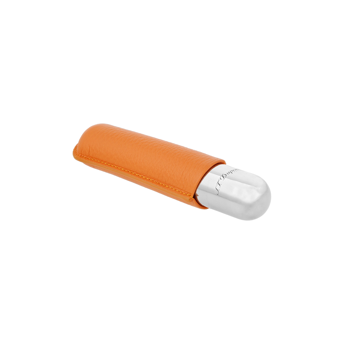 Чехол для сигар Cigar Universe 183166 Цвет Оранжевый Зернистая телячья кожа, металл | S.T. Dupont