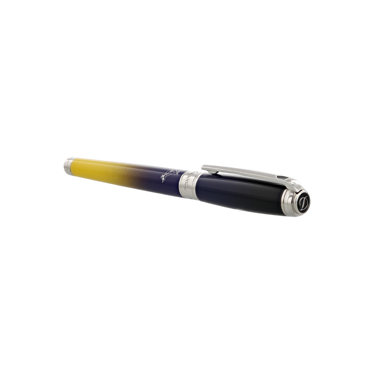 Ручка-роллер Montecristo 412135L Цвет Многоцветный Покрытие палладием, натуральный лак | S.T. Dupont
